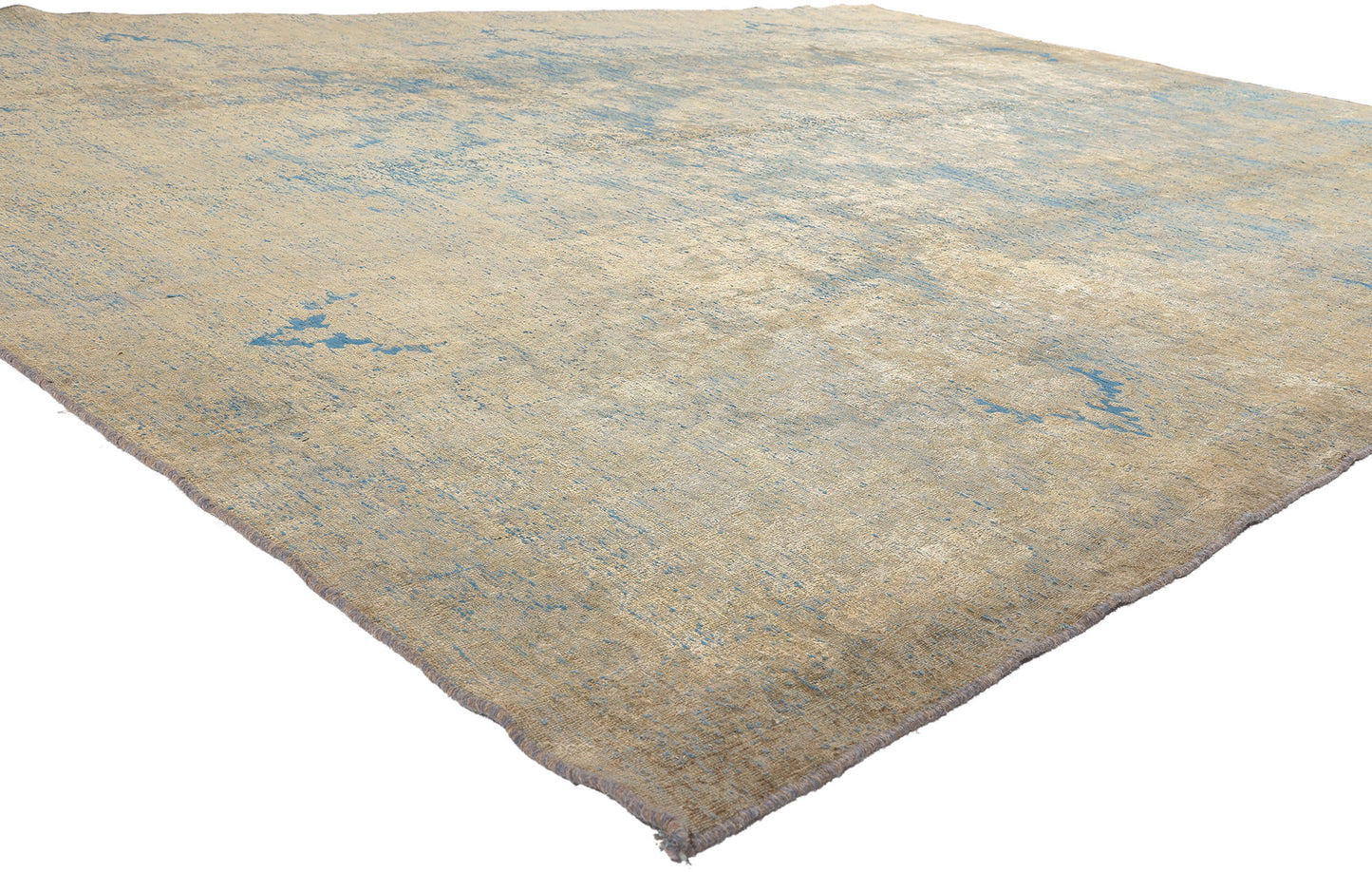 10 x 13 Vintage Turkish Overdyed Rug 60786