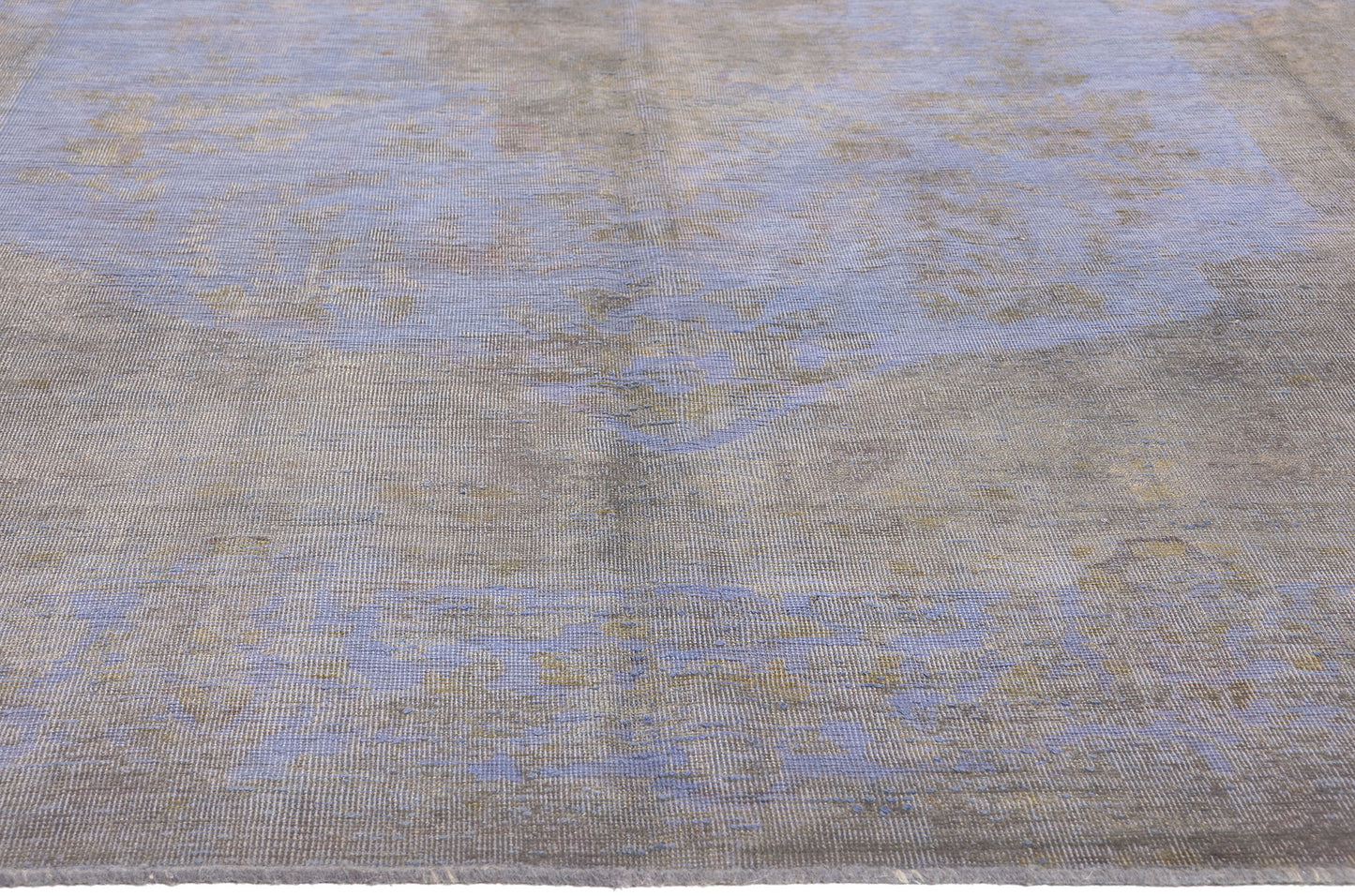 10 x 13 Vintage Turkish Overdyed Rug 60784