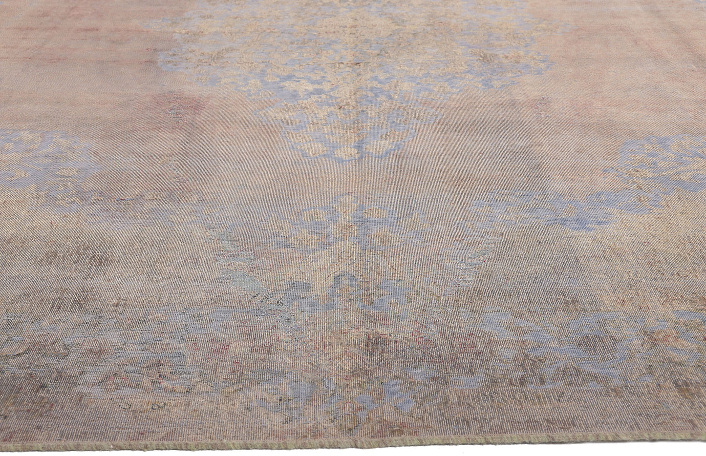 10 x 13 Vintage Turkish Overdyed Rug 60768