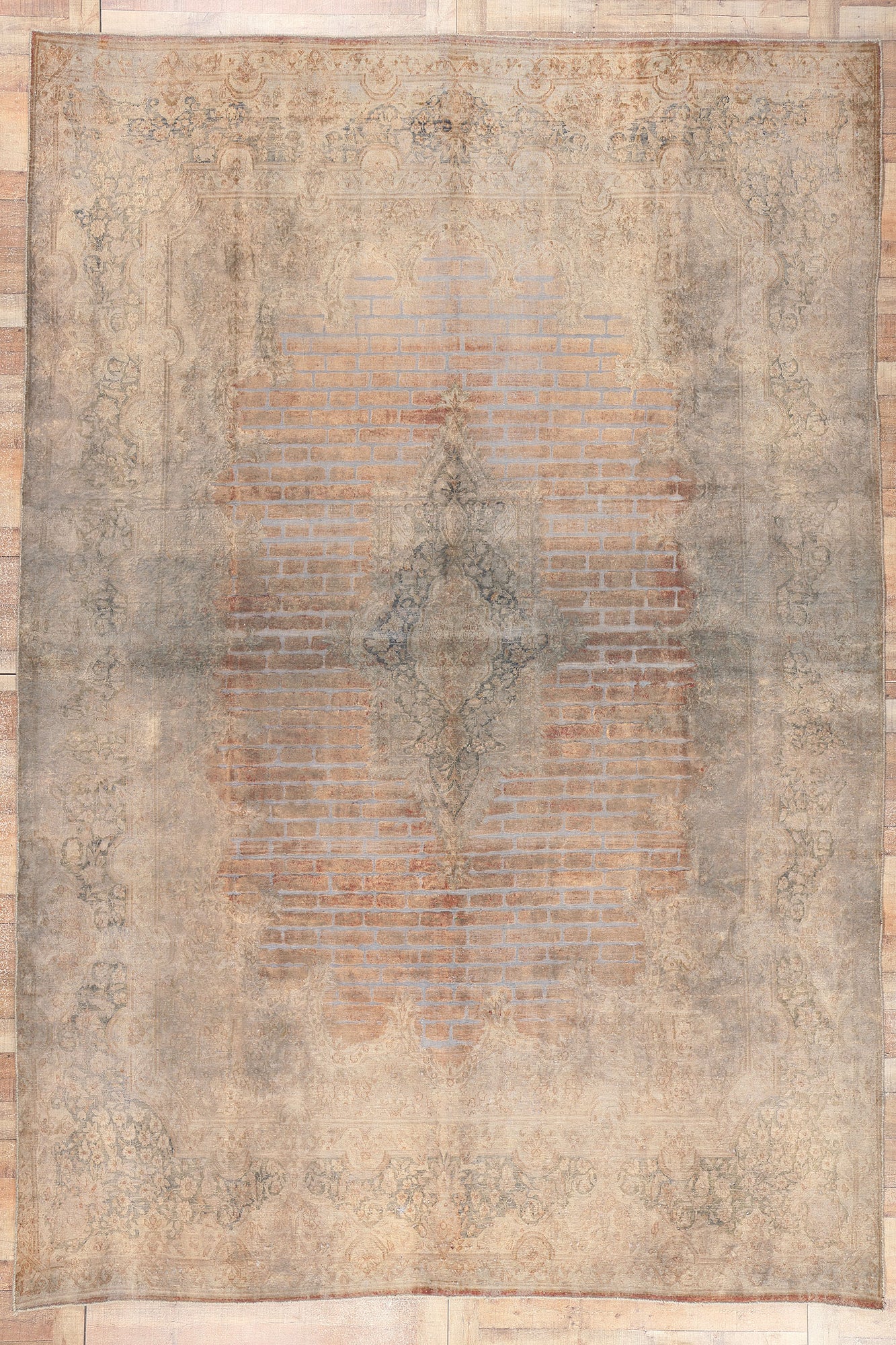 10 x 14 Vintage Turkish Overdyed Rug 60621