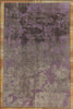 6 x 10 Vintage Turkish Overdyed Rug 60627