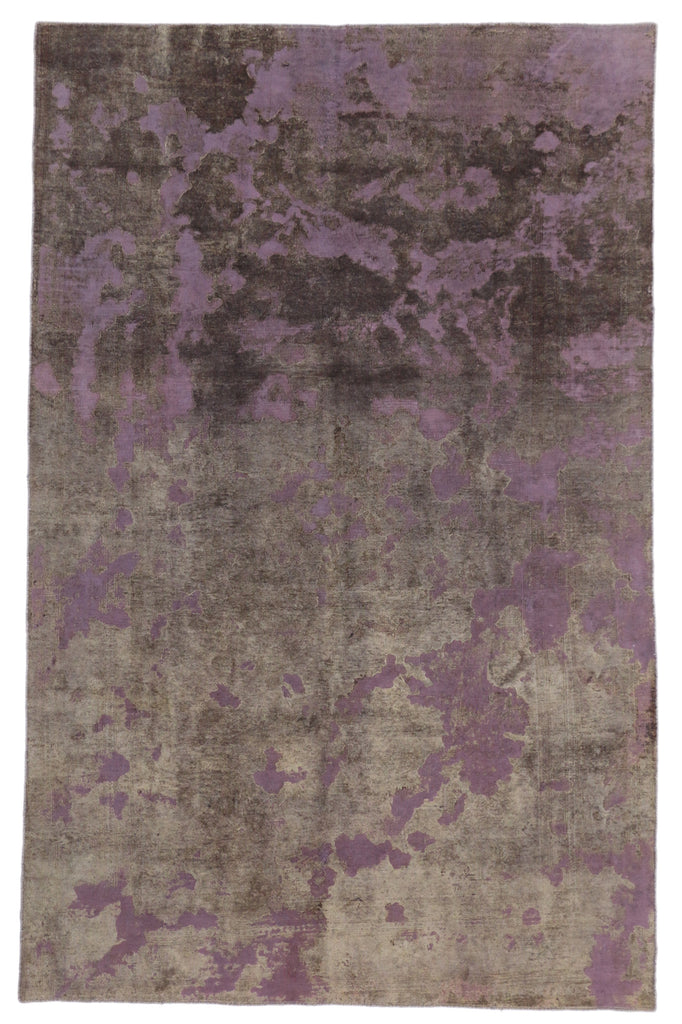 6 x 10 Vintage Turkish Overdyed Rug 60627