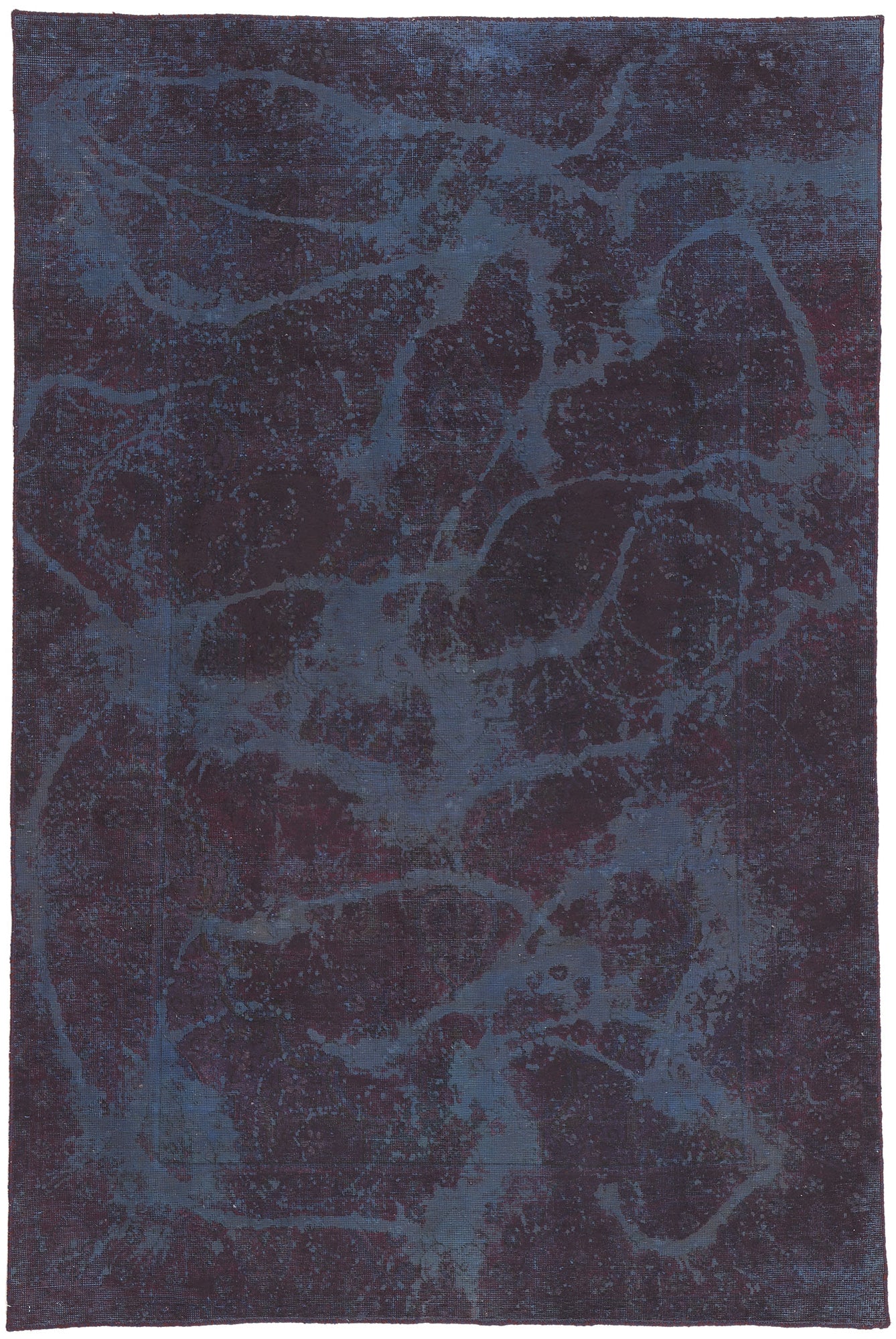 6 x 9 Vintage Turkish Overdyed Rug 60776