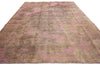 7 x 10 Vintage Distressed Overdyed Rug 60730