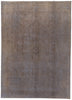8 x 11 Vintage Turkish Overdyed Rug 60614