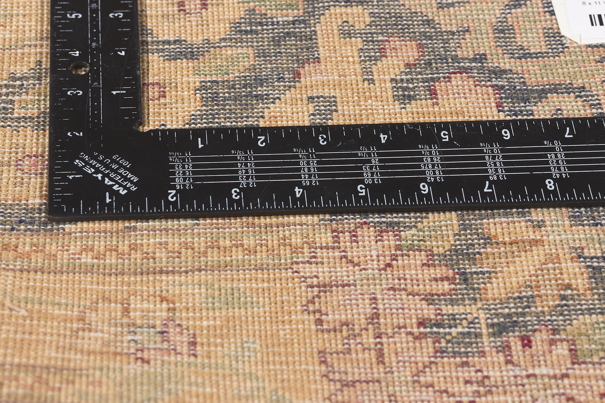 8 x 12 Vintage Turkish Overdyed Rug 60771