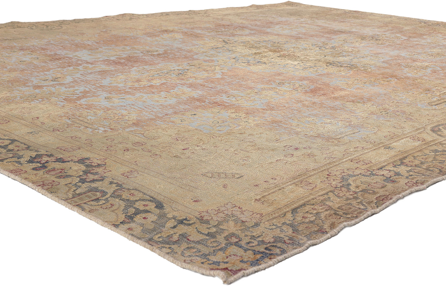 8 x 12 Vintage Turkish Overdyed Rug 60771