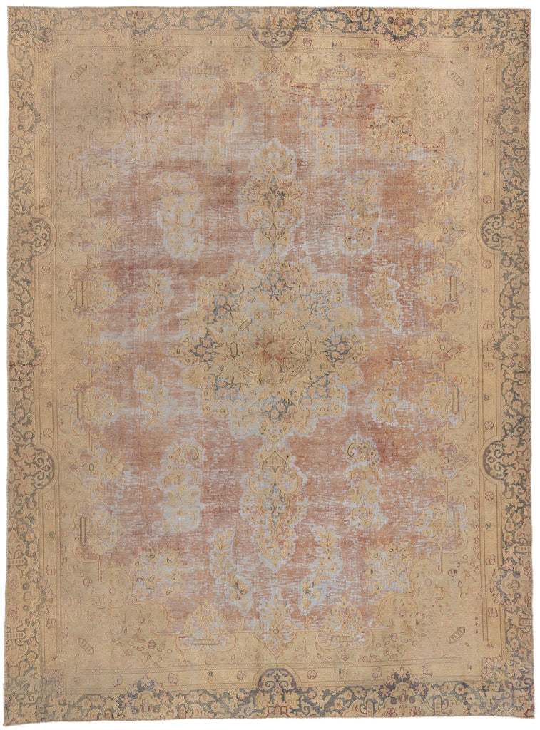 8 x 12 Vintage Turkish Overdyed Rug 60771