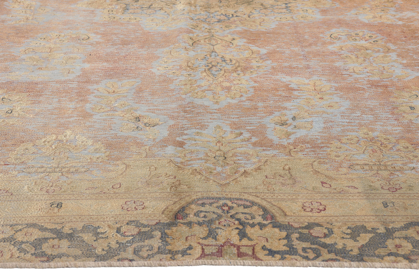 8 x 12 Vintage Turkish Overdyed Rug 60771