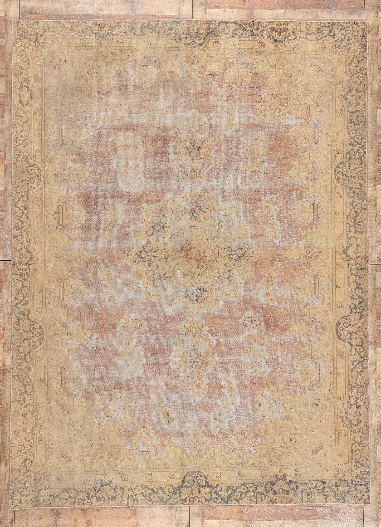 8 x 12 Vintage Turkish Overdyed Rug 60771