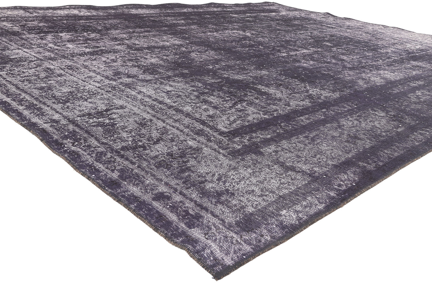 9 x 12 Vintage Turkish Overdyed Rug 60692
