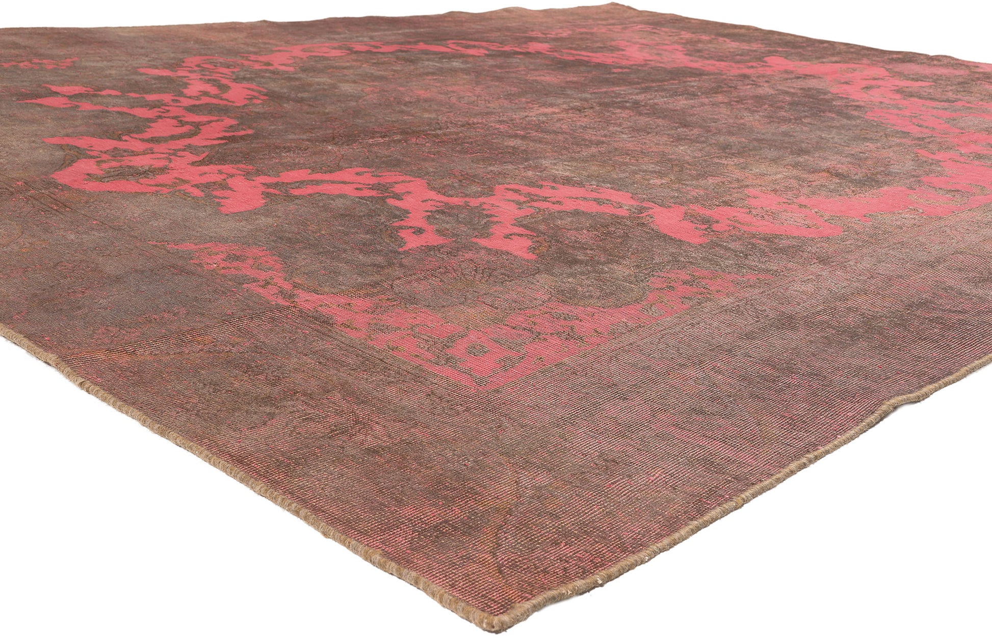 9 x 12 Vintage Turkish Overdyed Rug 60767