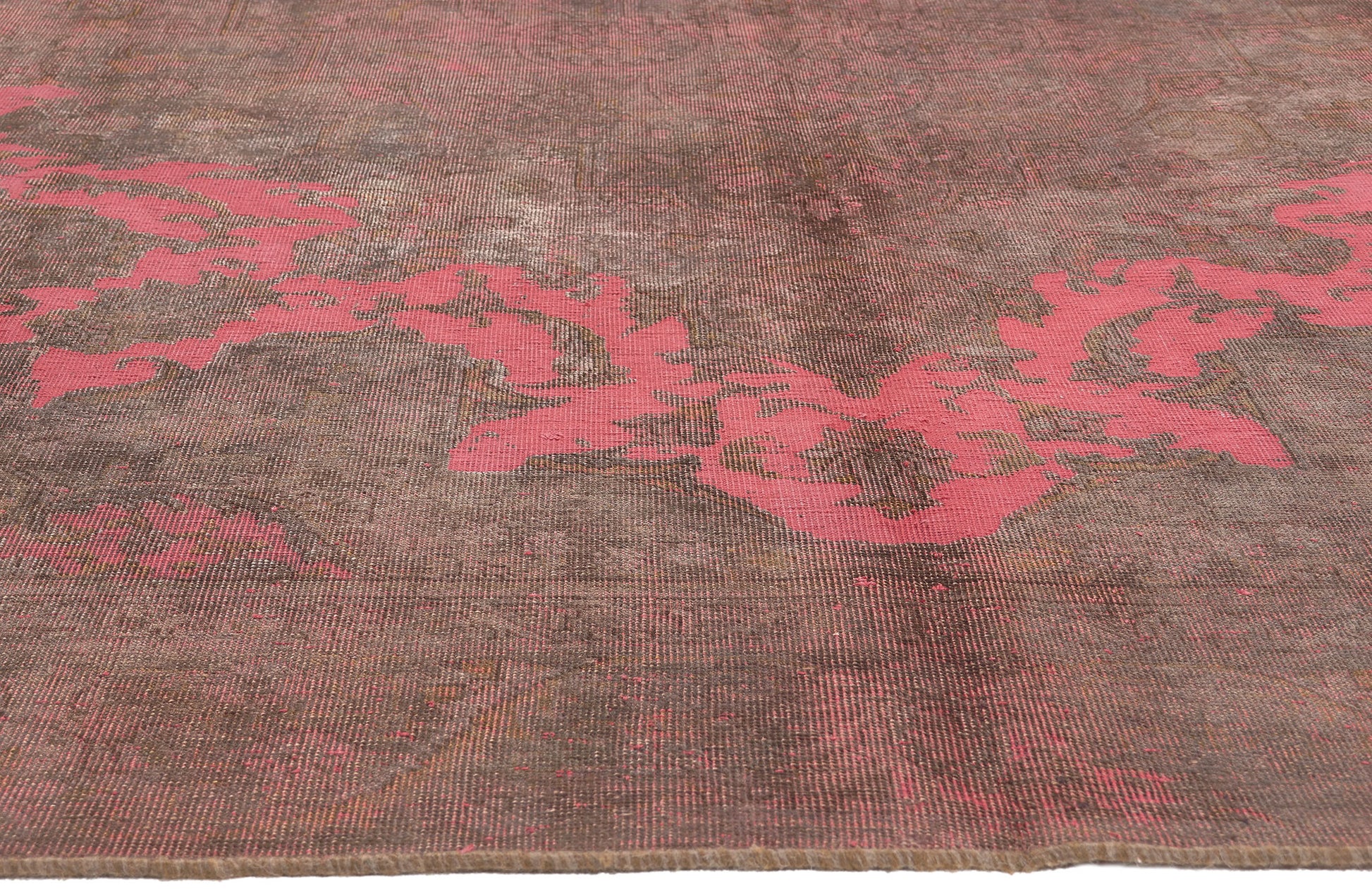 9 x 12 Vintage Turkish Overdyed Rug 60767