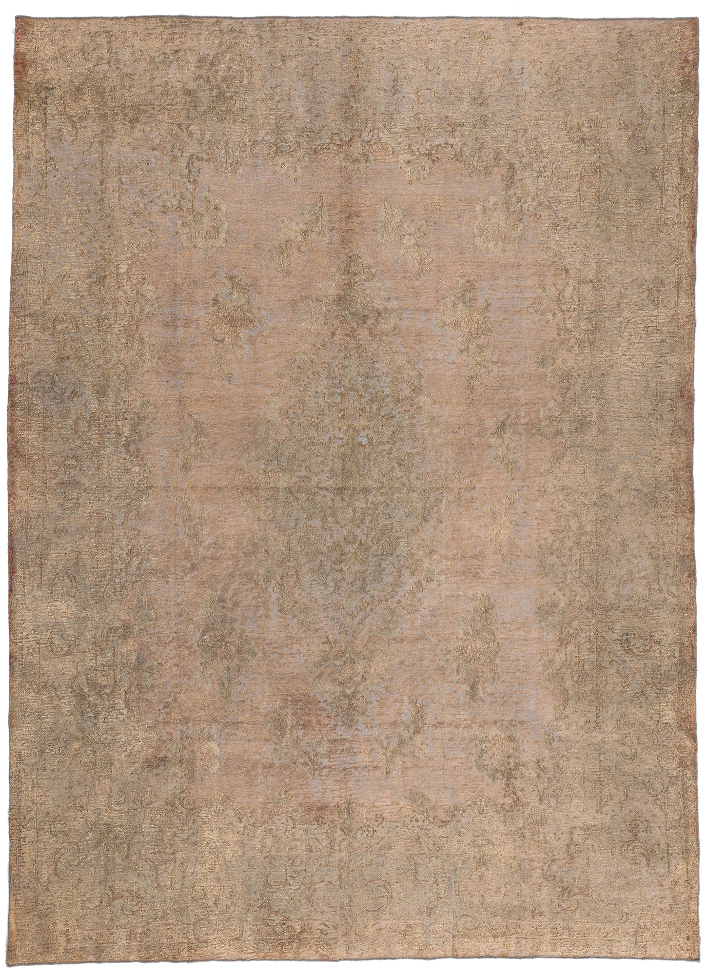 9 x 13 Vintage Turkish Overdyed Rug 60729