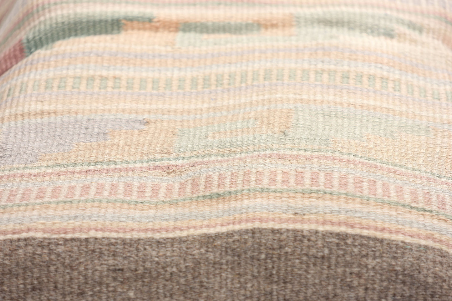 1 x 2 Vintage Pastel Tribal Kilim Pillow 78806