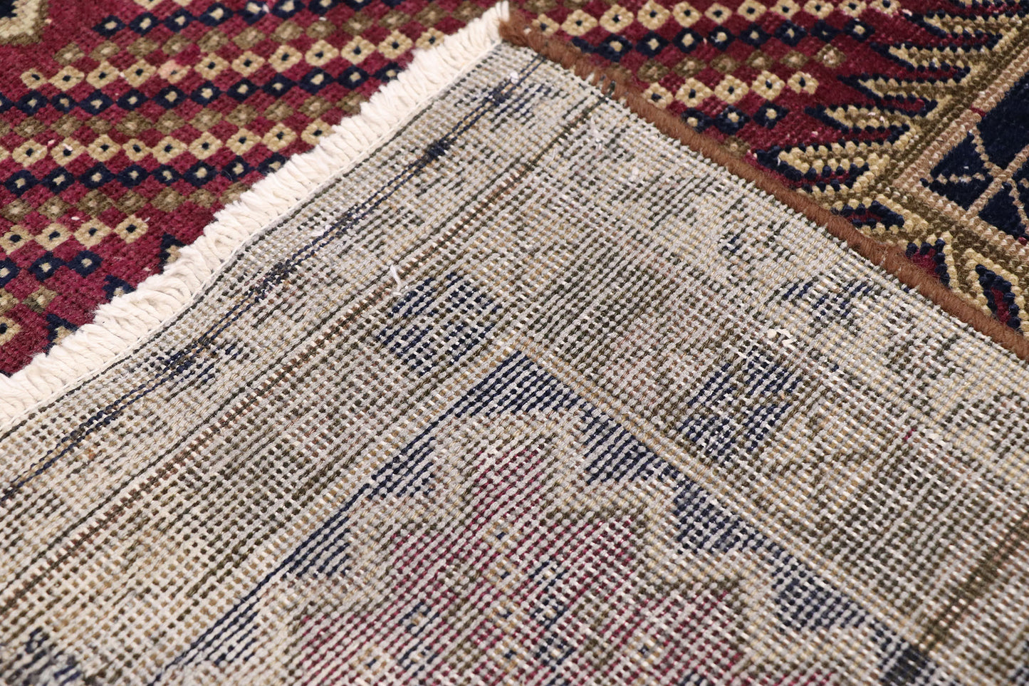 3 x 6 Vintage Persian Bijar Rug 78017