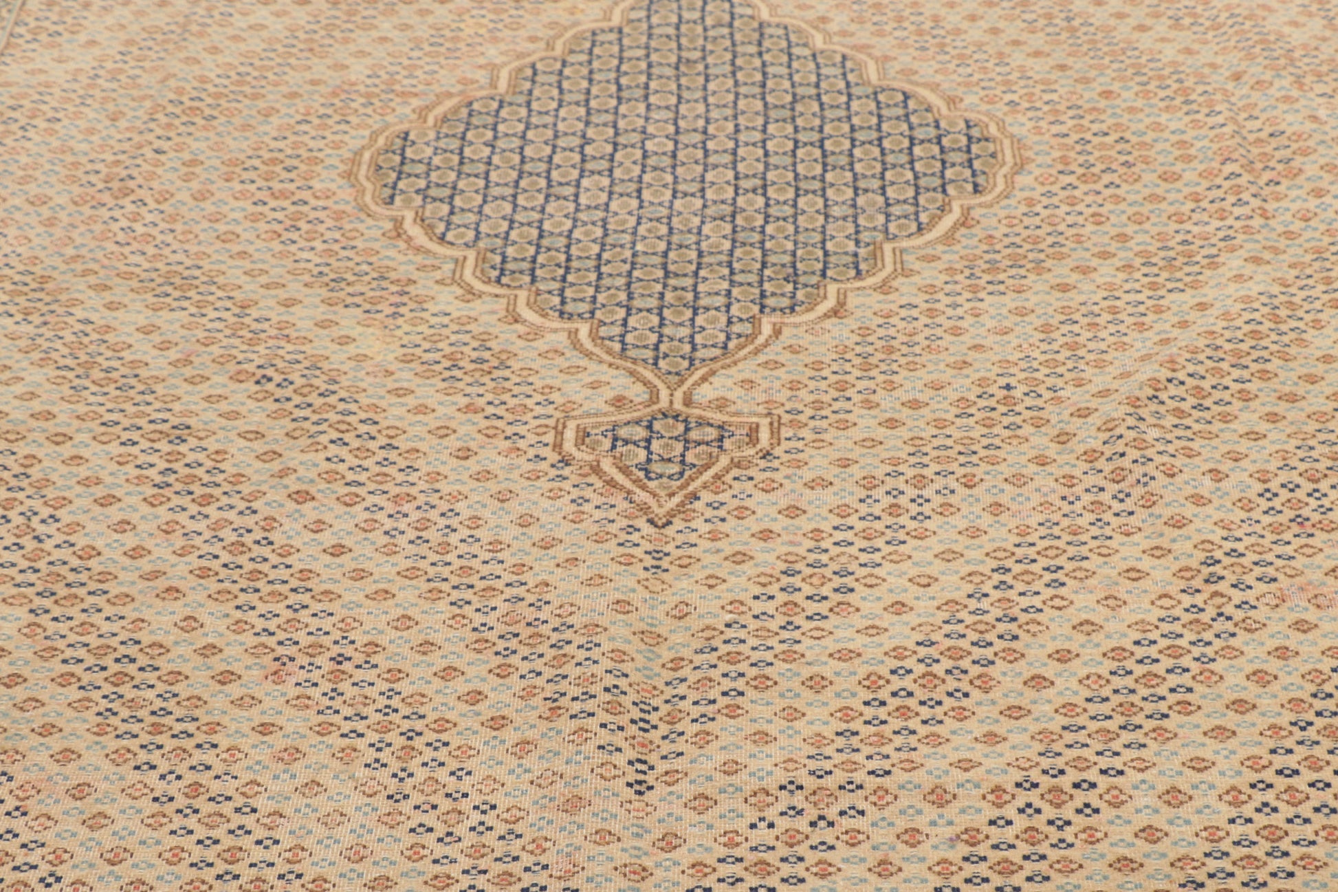 7 x 10 Vintage Persian Kerman Rug 53750