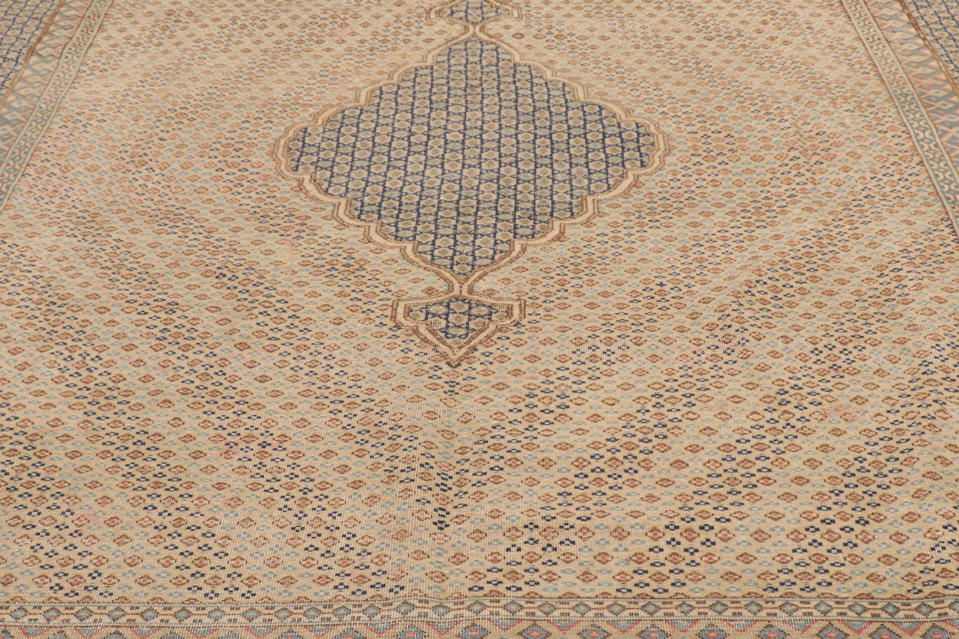 7 x 10 Vintage Persian Kerman Rug 53750