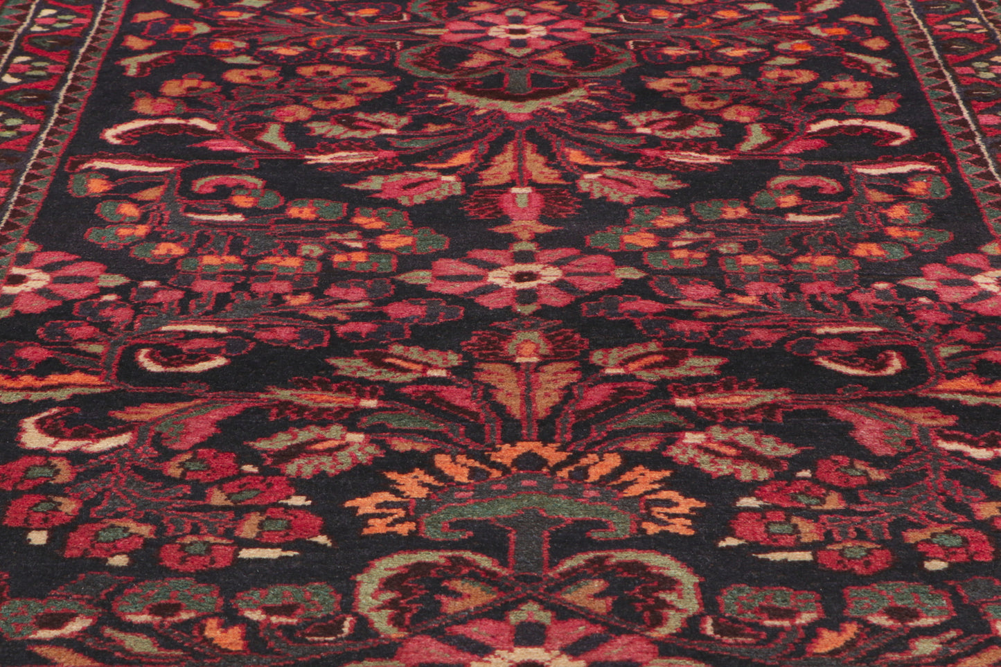 4 x 10 Vintage Persian Malayer Rug 61063