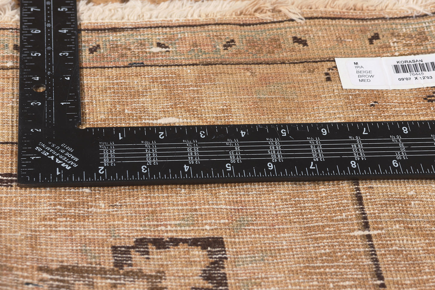 10 x 12 Vintage Persian Khorassan Rug 76445