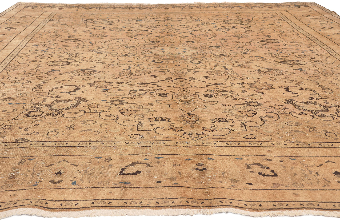 10 x 12 Vintage Persian Khorassan Rug 76445
