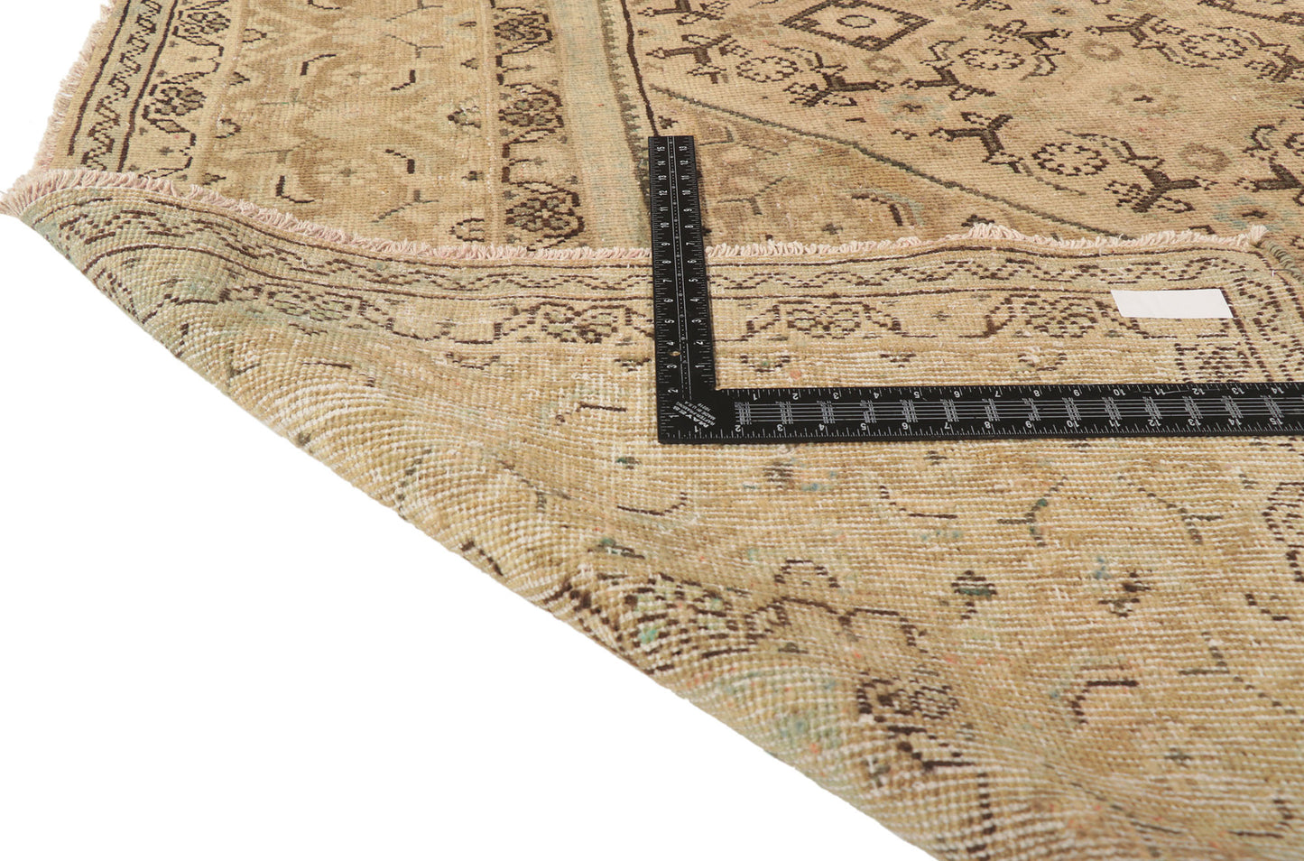 10 x 13 Vintage Persian Mahal Rug 53729