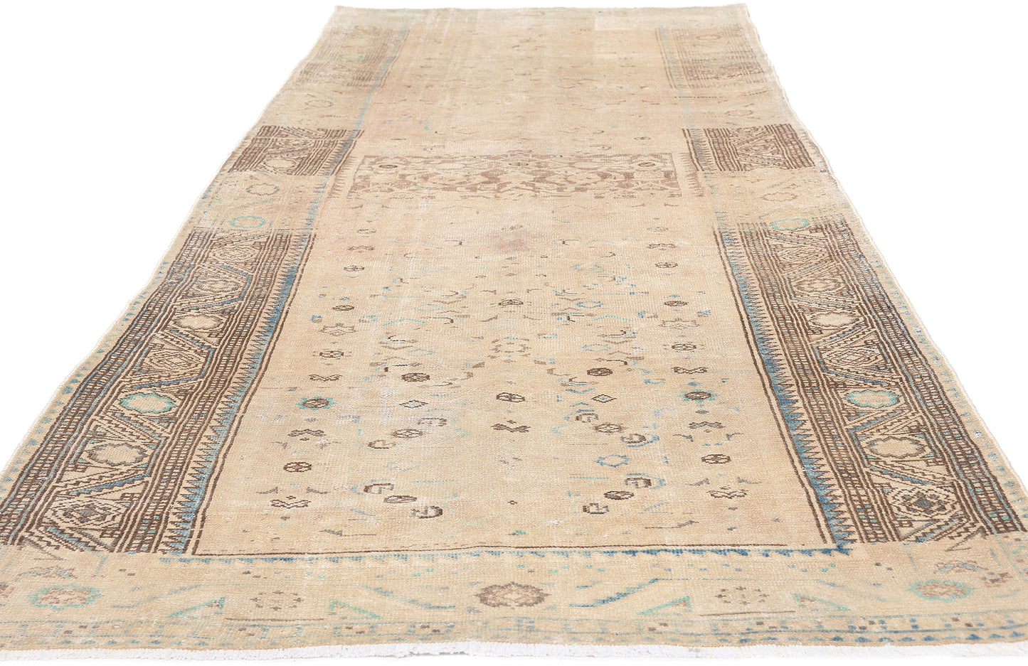 3 x 11 Vintage Persian Malayer Rug 61267