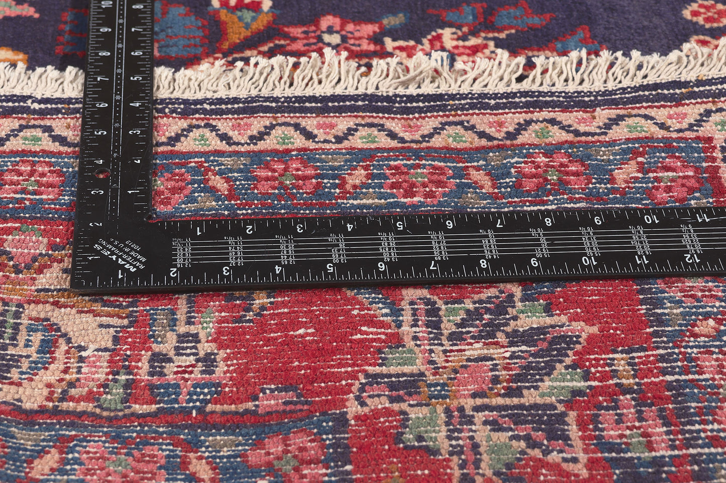 7 x 10 Vintage Persian Mehraban Rug 76024