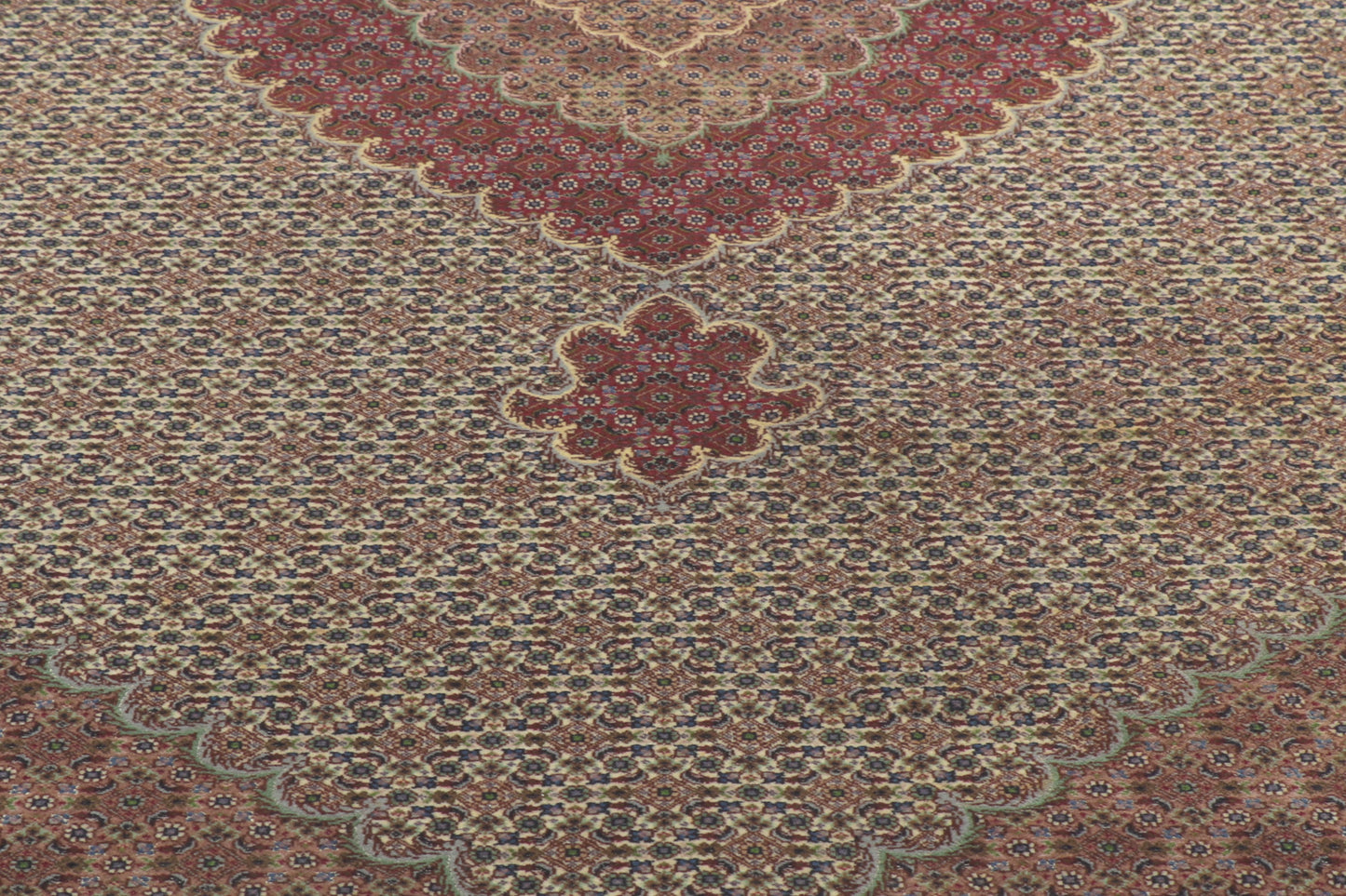 7 x 11 Vintage Persian Tabriz Rug 77368