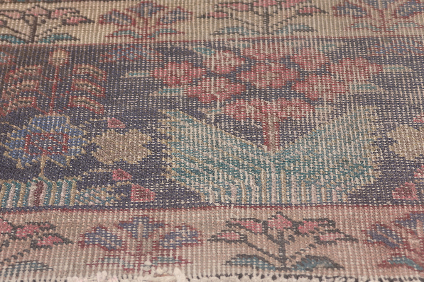 9 x 11 Vintage Persian Tabriz Rug 75544