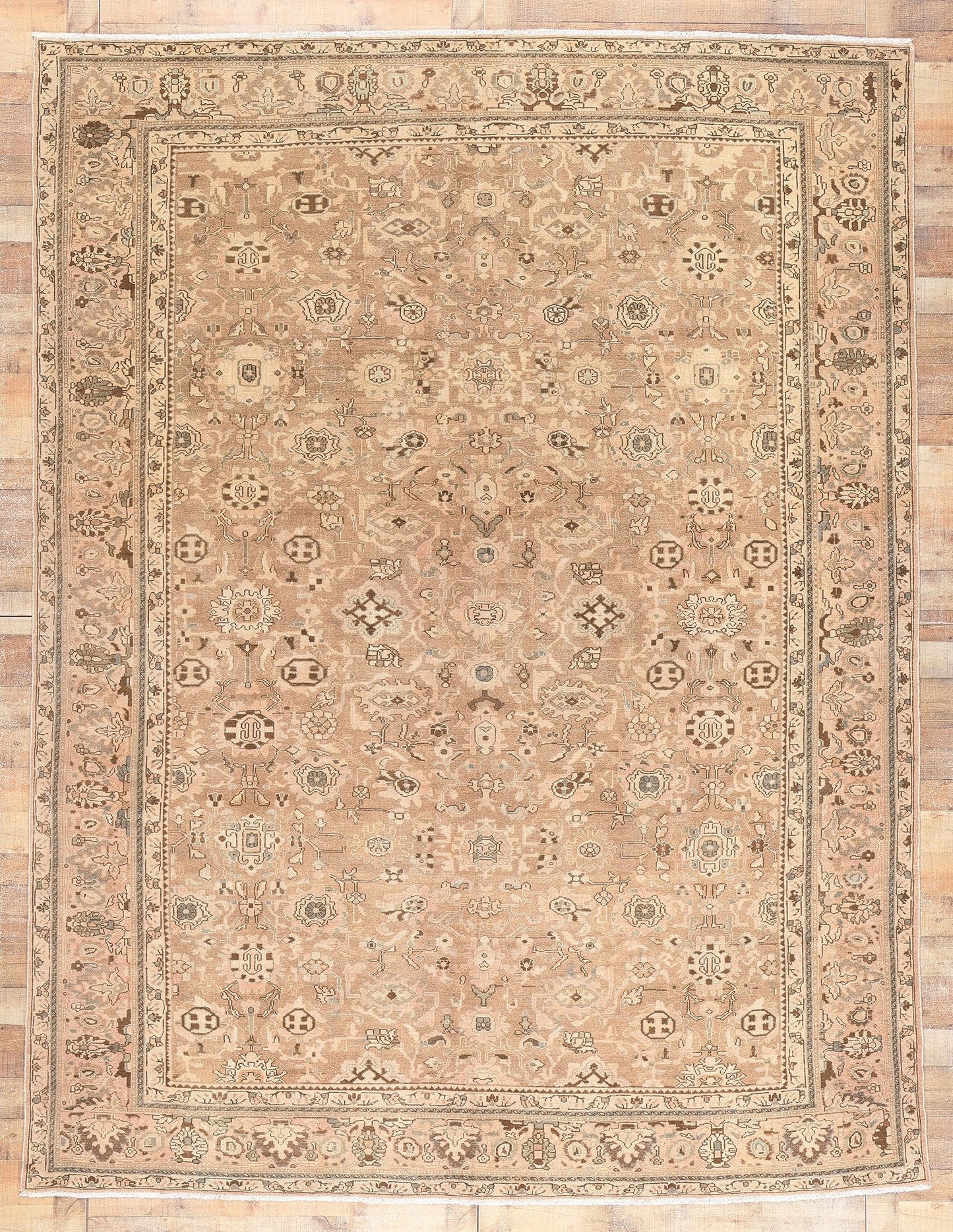 9 x 12 Vintage Persian Malayer Rug 61266