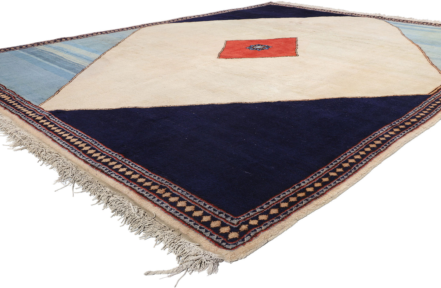 10 x 13 Vintage Persian Shiraz Rug 78846