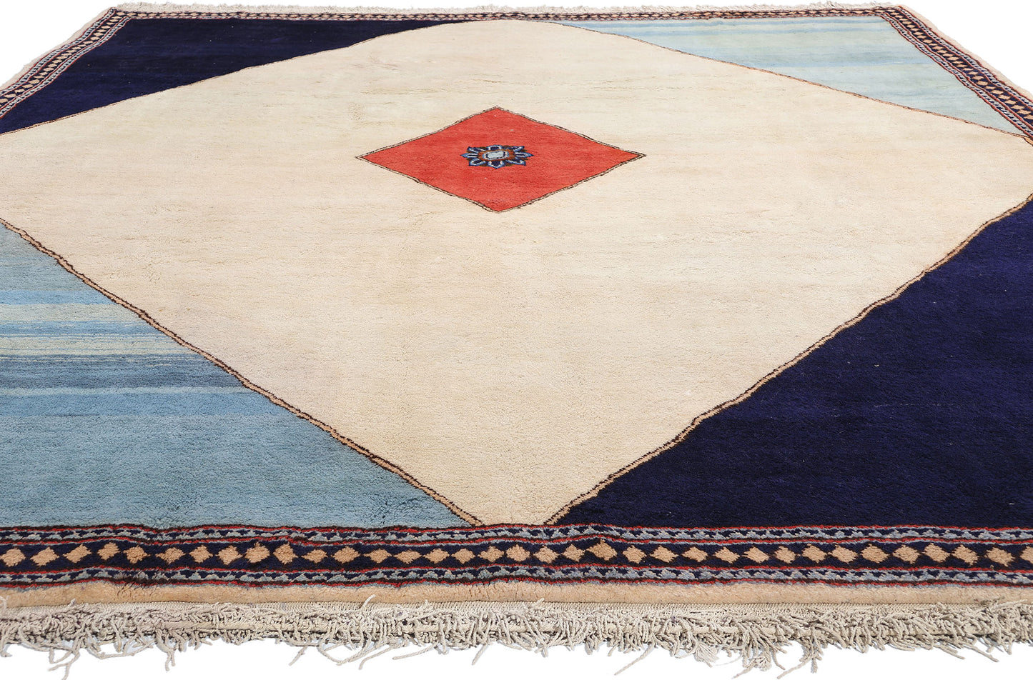 10 x 13 Vintage Persian Shiraz Rug 78846
