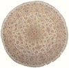 8 x 8 Vintage Persian Tabriz Round Area Rug 78716