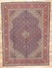 10 x 13 Vintage Persian Tabriz Rug 60713