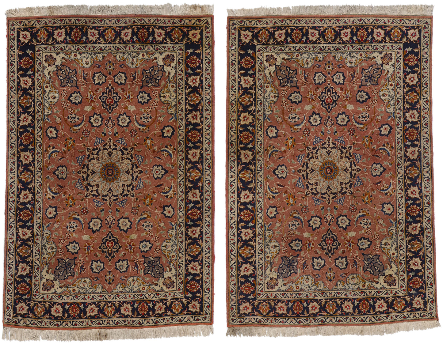 3 x 5 Vintage Persian Tabriz Rug 78703