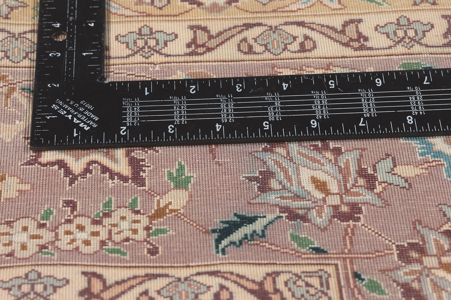 7 x 10 Vintage Persian Tabriz Rug 76976