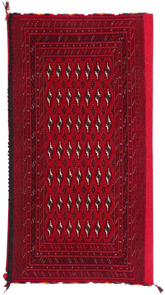 2 x 4 Vintage Persian Turkoman Rug 78910