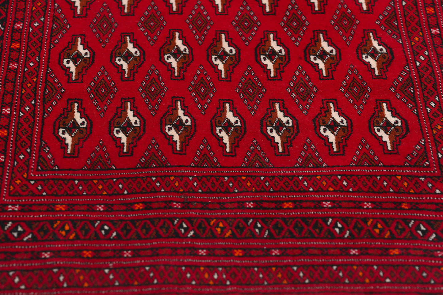 2 x 4 Vintage Persian Turkoman Rug 78910