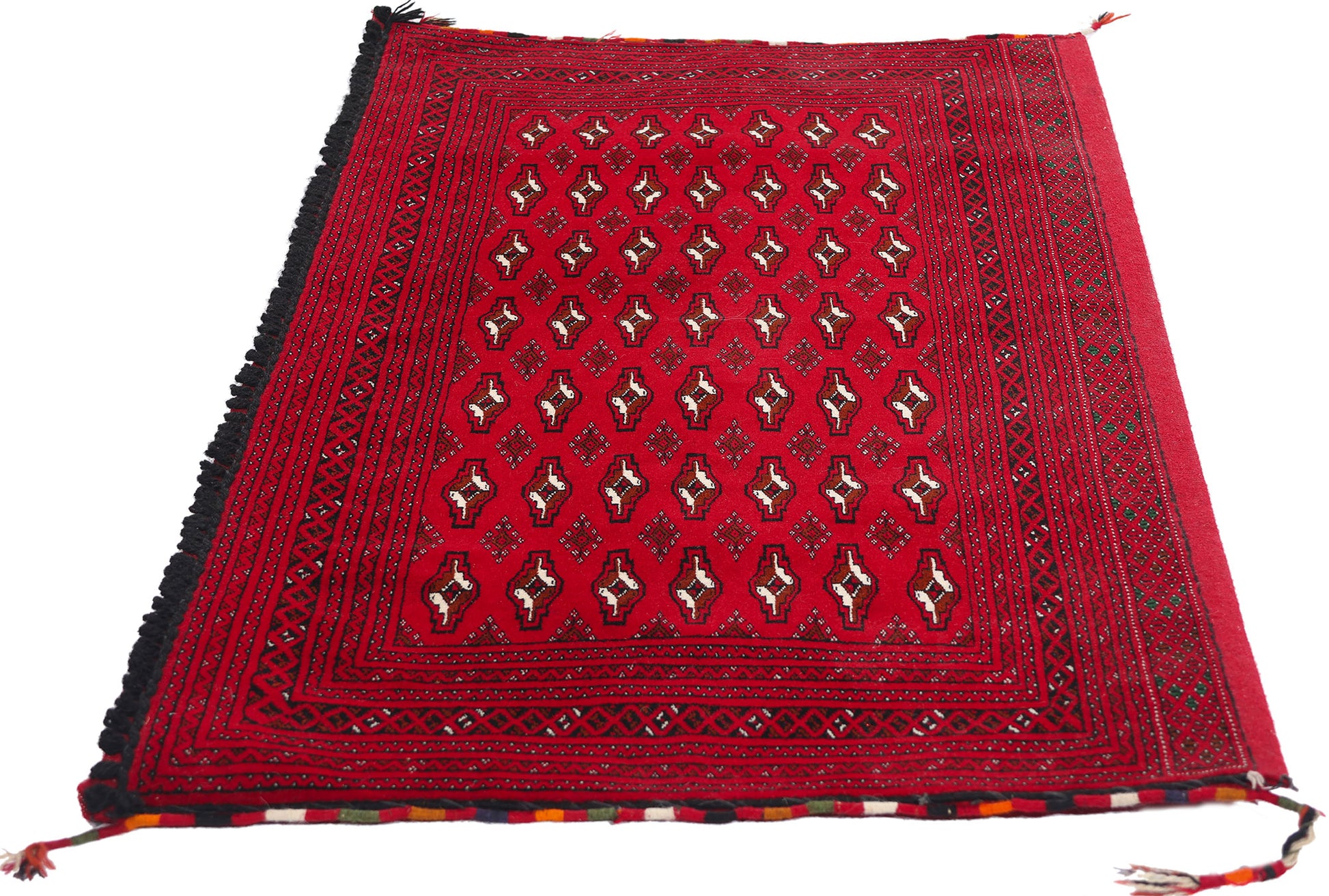 2 x 5 Vintage Persian Turkoman Rug 78905