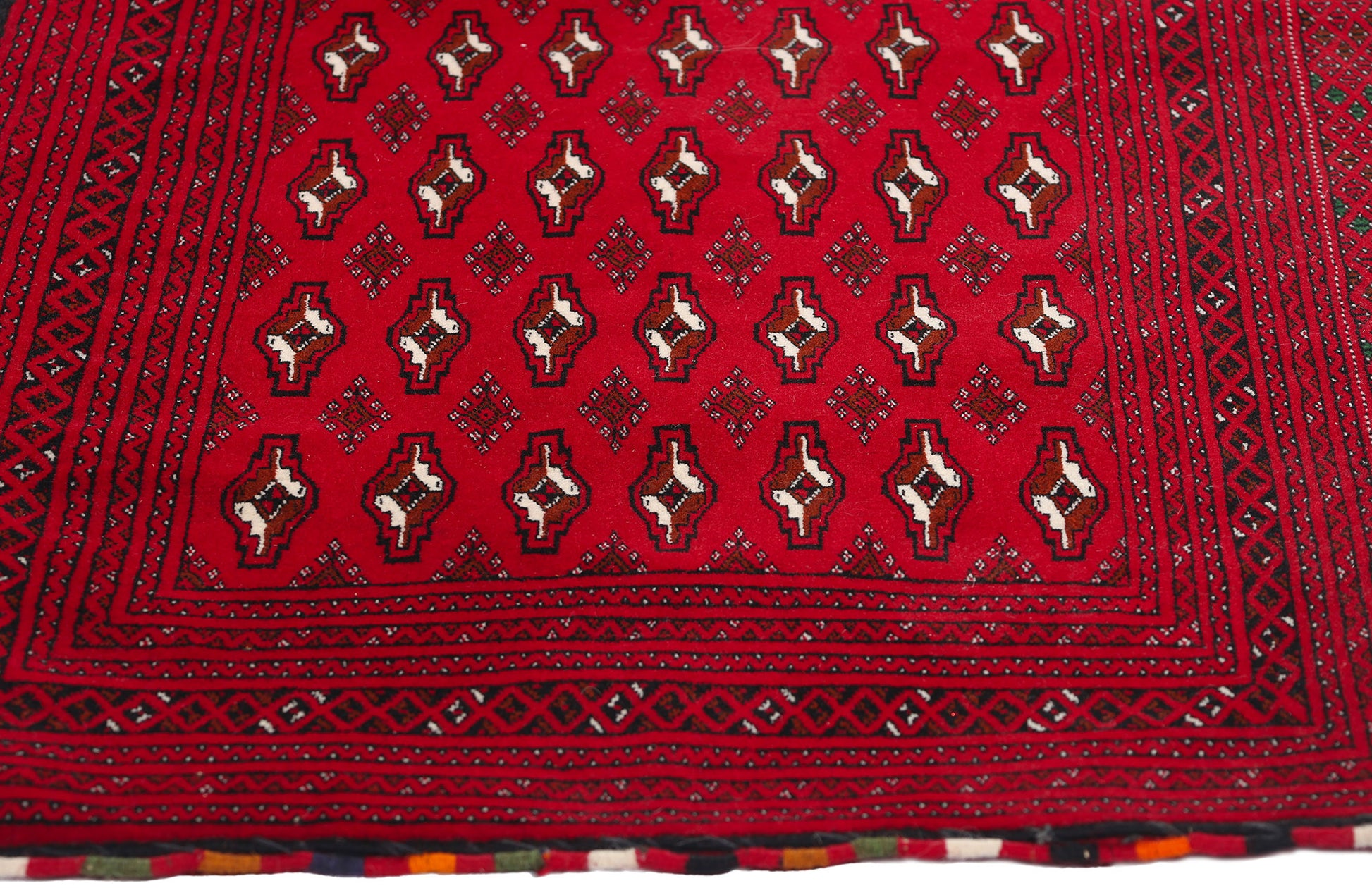 2 x 5 Vintage Persian Turkoman Rug 78905