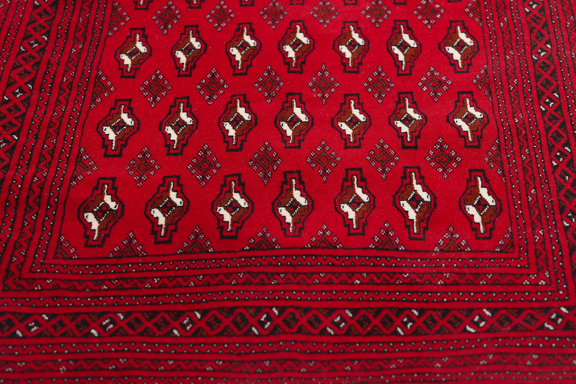 2 x 5 Vintage Persian Turkoman Rug 78905