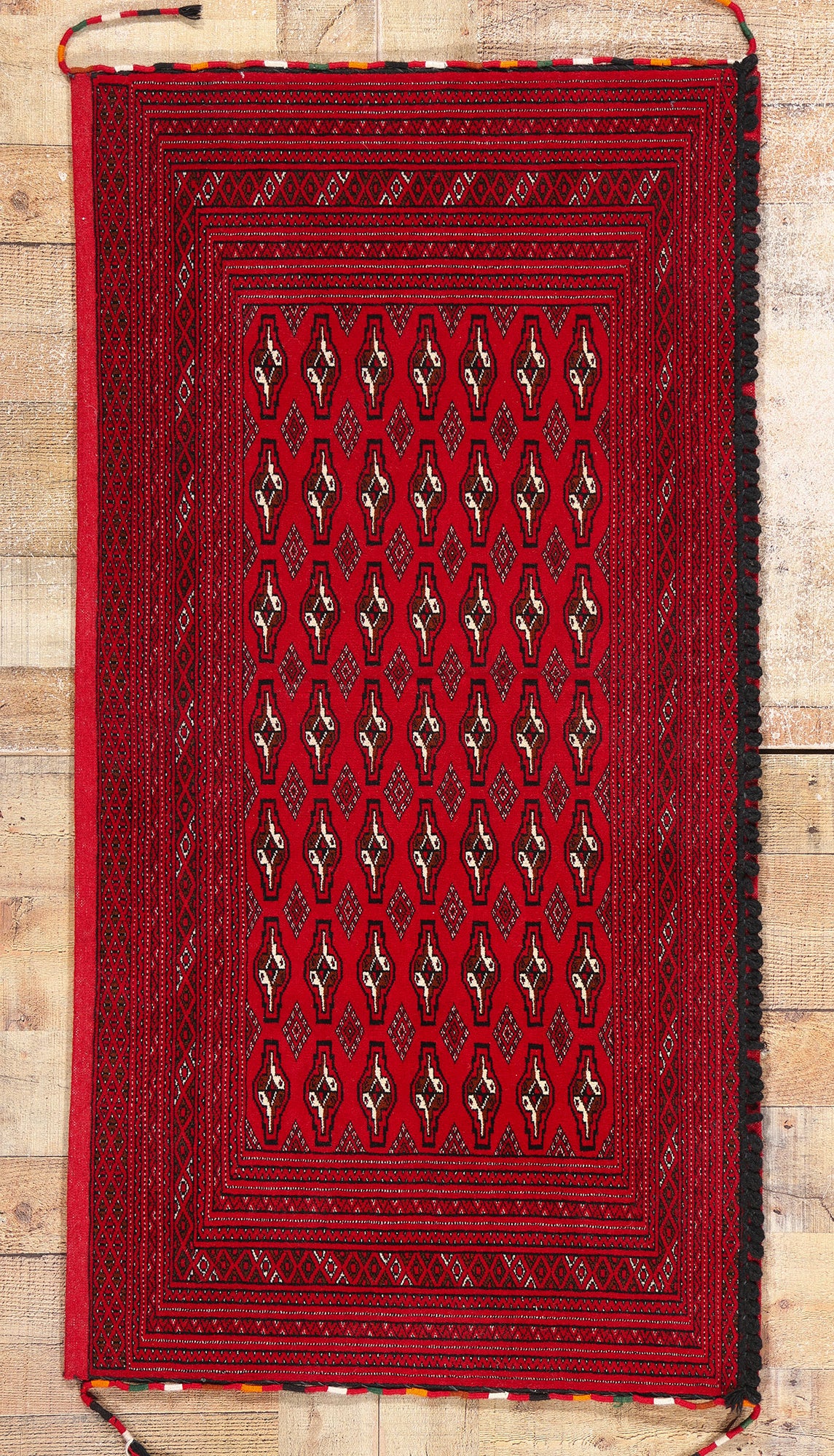 2 x 5 Vintage Persian Turkoman Rug 78906