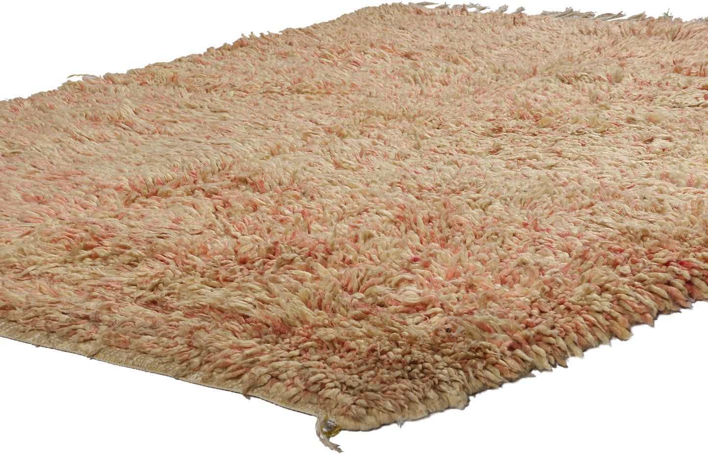 5 x 7 Vintage Pink Boujad Moroccan Rug 21806