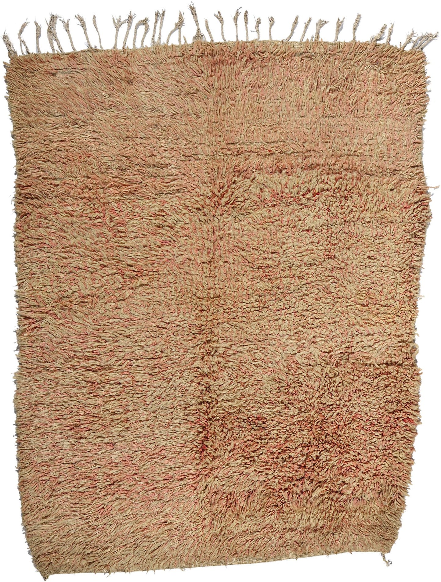 5 x 7 Vintage Pink Boujad Moroccan Rug 21806