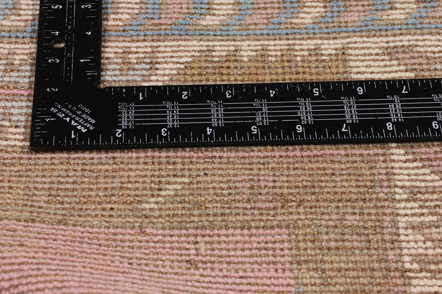 4 x 6 Vintage Pink Turkish Oushak Rug 53929