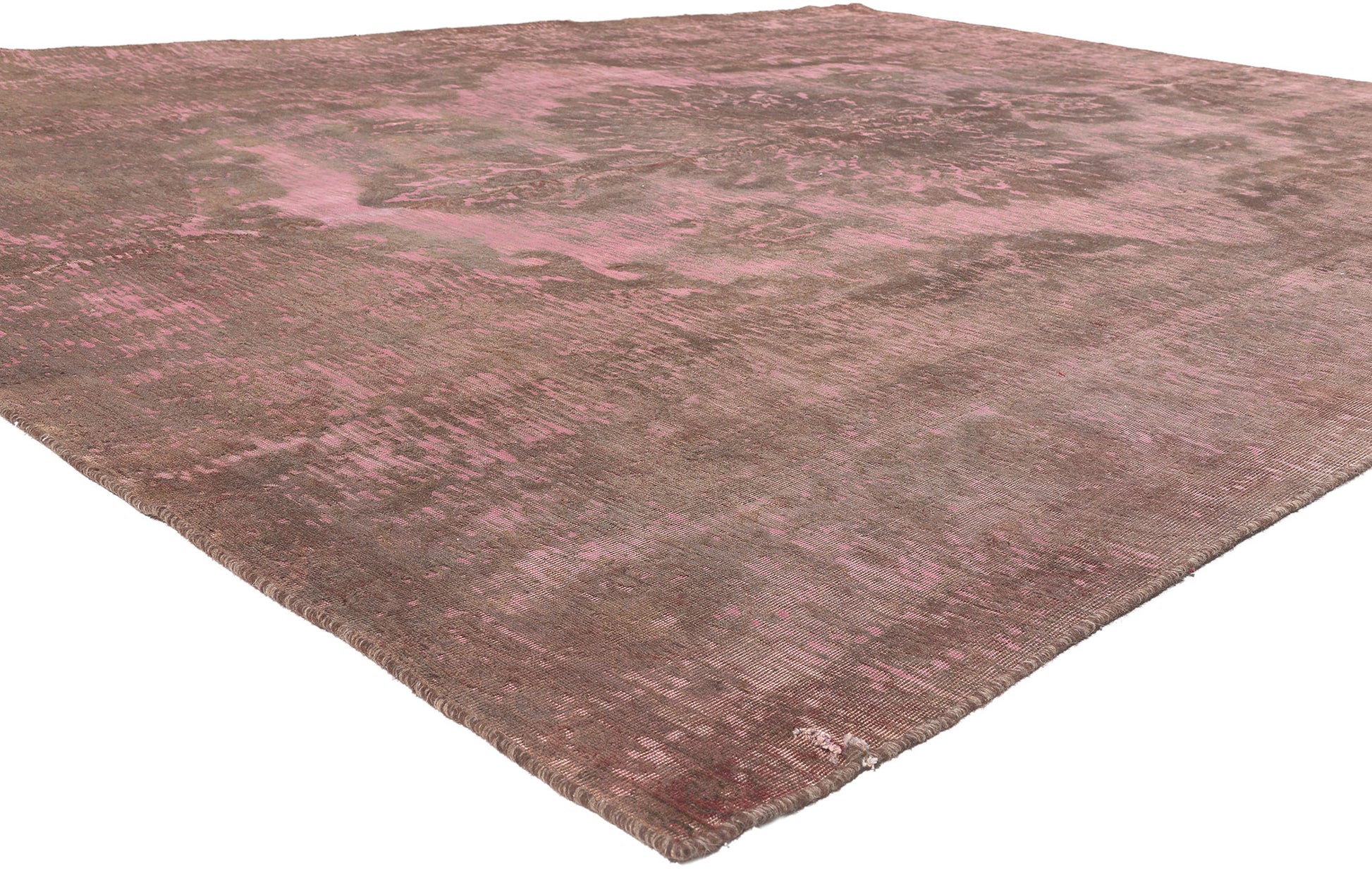 9 x 13 Vintage Turkish Overdyed Rug 60789