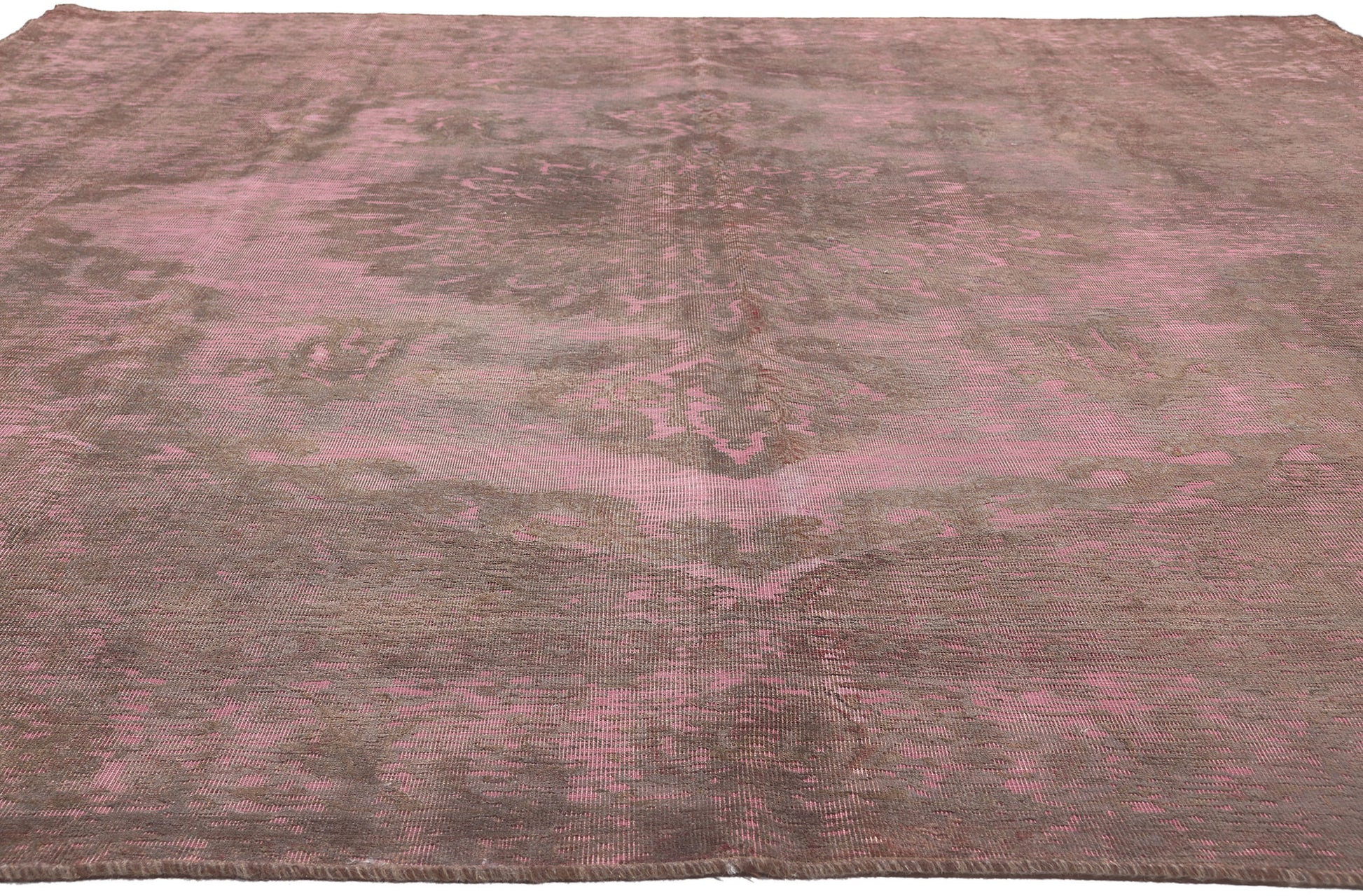 9 x 13 Vintage Turkish Overdyed Rug 60789