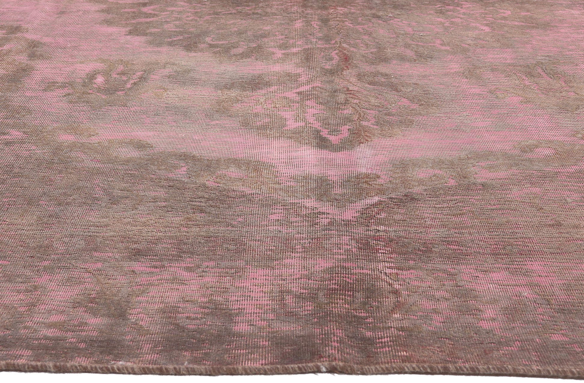 9 x 13 Vintage Turkish Overdyed Rug 60789