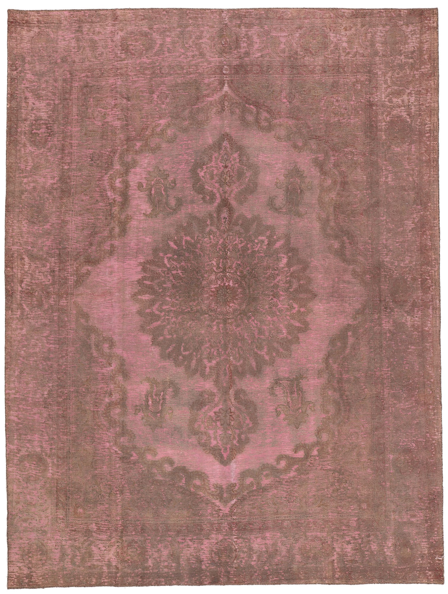 9 x 13 Vintage Turkish Overdyed Rug 60789